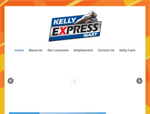 Tablet Screenshot of kellyexpressmart.com